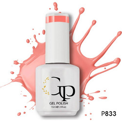 Gptrade P833 Ημιμόνιμο Βερνίκι Νυχιών 15ml