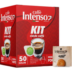 Intenso Κάψουλες Mocaccino Caffe Miscela Forte Kit Συμβατές με Μηχανή E.S.E Pod 50τμχ