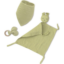 Interbaby Σετ Δώρου για Νεογέννητο Αγόρι Πράσινο Mint 3τμχ SET41-74