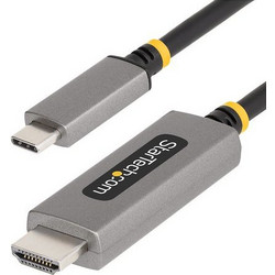 StarTech Καλώδιο HDMI 2.1 HDMI Male to USB-C Male 3m Grey Black 136B-USBC-HDMI213M