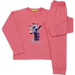 Prod Παιδική Πιτζάμα Βαμβακερή Χειμωνιάτικη Κοραλί 6670162
