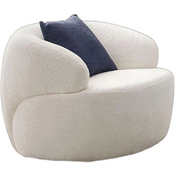 Πολυθρόνα Λευκή Wing Chair Venedik 8684284146276