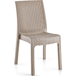 Beboulino Deluxe Καρέκλα Κήπου Rattan Μπεζ HK-710