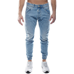 Cover Ανδρικό Τζιν Παντελόνι Ελαστικό Slim Εφαρμογή Μπλε E8380-32