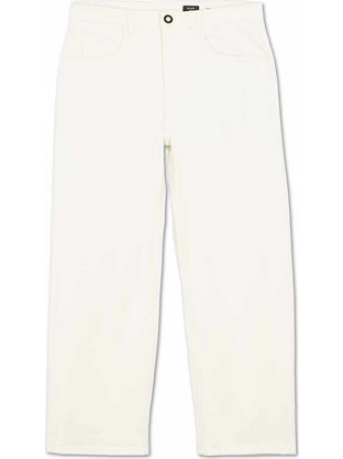 Volcom Ανδρικό Τζιν Παντελόνι Loose Εφαρμογή Μπεζ A1912618-DWH