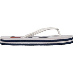 Fila Troy Zeppa Γυναικείες Σαγιονάρες Αντιολισθητικές Λευκές FFW0271-10004