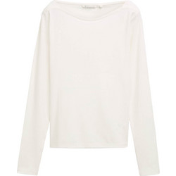 Tom Tailor Γυναικείο Χειμερινό Top Λευκό 1048966-10332