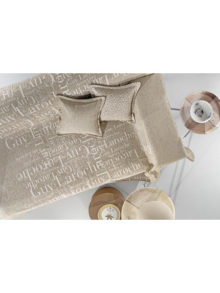 Guy Laroche Ριχτάρι Τριθέσιου Καναπέ 180x300 Stamp Taupe