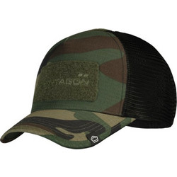 Pentagon Ανδρικό Καπέλο Jockey με Δίχτυ Snapback Υφασμάτινο Χακί K13069