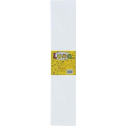 Luna Χαρτί Γκοφρέ Λευκό 50x200cm 646562