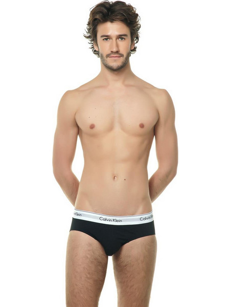 Calvin Klein Ανδρικά Σλιπ Βαμβακερά Μαύρα 2Pack 0000NB1084A-310