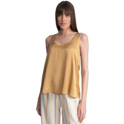 AGGEL Γυναικείο Καλοκαιρινό Top Χρυσό SS21349KF-24