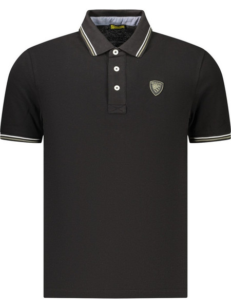 Blauer Ανδρική Μπλούζα Polo Κοντομάνικη Μαύρη 26SBLUT02293-999