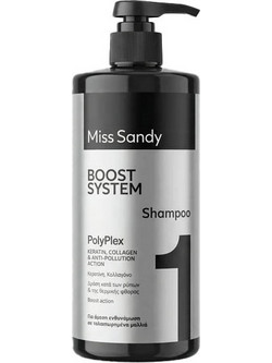 Miss Sandy Polyplex Σαμπουάν Κερατίνης για Επανόρθωση για Ταλαιπωρημένα Μαλλιά 1lt