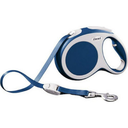Flexi Vario Πτυσσόμενο Λουρί Σκύλου έως 50kg 8m Λευκό Μπλε