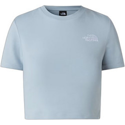 The North Face Γυναικείο Αθλητικό Crop Top Γαλάζιο NF0A55AO-FM2