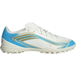 Adidas F50 Messi Club TF KK1377 Ποδοσφαιρικά Παπούτσια με Σχάρα Γαλάζια Μπεζ