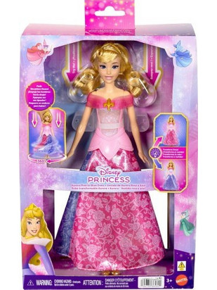 Mattel Disney Princess Aurora Pink to Blue Dress