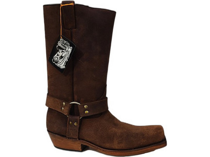 Buffalo Ανδρικές Μπότες Suede Καφέ με Φερμουάρ 1442002