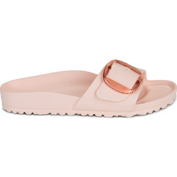 Birkenstock Madrid Big Buckle Γυναικείες Παντόφλες Καλοκαιρινές Ανατομικές Nude 1029632