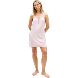 Tommy Hilfiger Γυναικείο Νυχτικό Καλοκαιρινό Ροζ UW0UW06553-TR7 Tommy Hilfiger Γυναικείο Νυχτικό Καλοκαιρινό Ροζ UW0UW06553-TR7