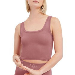 UGG Adrianne Γυναικείο Καλοκαιρινό Crop Top Ροζ 1136920-SPMV