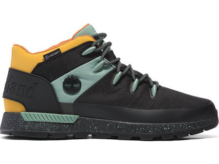 Timberland Sprint Trekker Mid Ανδρικά Μποτάκια Δερμάτινα Μαύρα Αδιάβροχα TB0A6BN1EK910