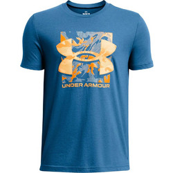 Under Armour Ανδρικό Αθλητικό T-Shirt Πετρόλ 1377317-406