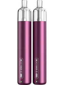 Aspire Cyber G Slim DTE Metallic Purple Red Ηλεκτρονικό Τσιγάρο Pod Kit 2ml με Ενσωματωμένη Μπαταρία