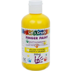 Little President Δακτυλομπογιά Κίτρινη 250ml