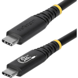 StarTech CC2M20GUSB4TP USB-C to USB-C 2m Black