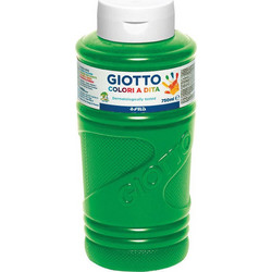 Giotto Δακτυλομπογιά Πράσινη 750ml 536011