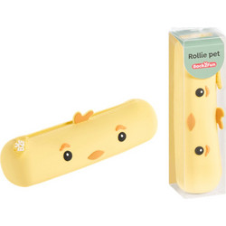 Miquelrius Back2Fun Rollie Chicky Κασετίνα Βαρελάκι Κίτρινη MR19822