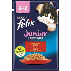 Purina Felix Junior Le Ghiottonerie with Beef 3x85gr