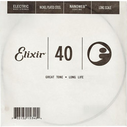 Elixir Strings 15340 Χορδή Ηλεκτρικού Μπάσου Nickel Plated Steel 40"