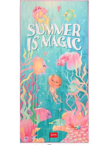 Legami Summer is Magic Πετσέτα Θαλάσσης Microfiber Γαλάζια 85x180cm BT0039