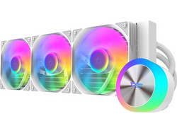 Darkflash DG360 White Υδρόψυξη CPU 120mm ARGB για Socket AM4 / 1200 / 1700 / AM5 / 1851 / 115x