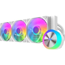 Darkflash DG360 White Υδρόψυξη CPU 120mm ARGB για Socket AM4 / 1200 / 1700 / AM5 / 1851 / 115x
