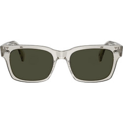 Oliver OV5332SU 166971 Ανδρικά Γυαλιά Ηλίου Τετράγωνα Κοκάλινα Διαφανή με Πράσινο Φακό