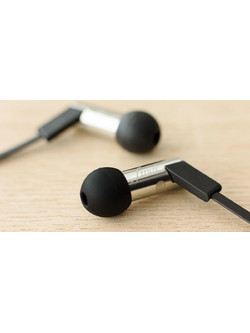 Final Heaven IV Ακουστικά Ψείρες In-Ear Ασημί Μαύρα