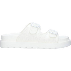 Buffalo Γυναικείες Παντόφλες Καλοκαιρινές Flatforms Λευκές BUF1611087