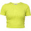 JJXX Γυναικείο Καλοκαιρινό Crop Top Ριπ Lime 12217164