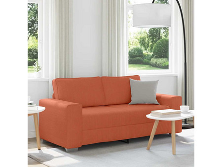vidaXL Διθέσιος Καναπές Κόκκινος Πορτοκαλί 180x77x82cm 4105206