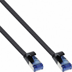 InLine U/FTP Cat.6a Καλώδιο Δικτύου Ethernet 0.3m Black 75713S