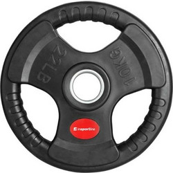Insportline Δίσκος Ολυμπιακού Τύπου Μεταλλικός 10kg Φ50mm 31251