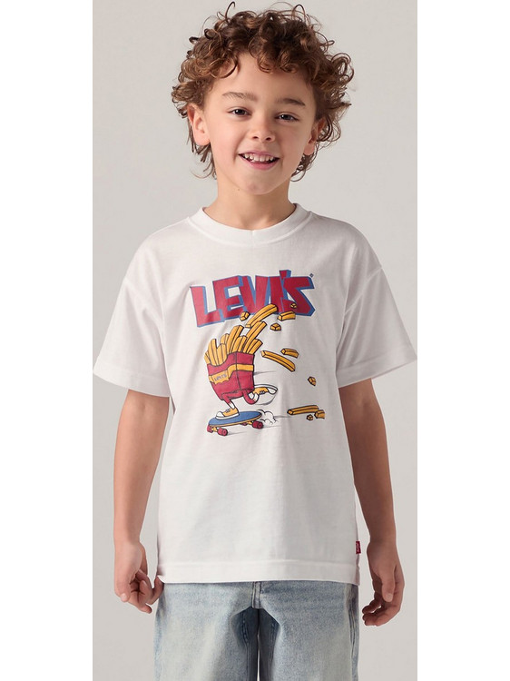 Levi's Παιδικό T-Shirt Κοντομάνικο Λευκό 9EP641-W1T