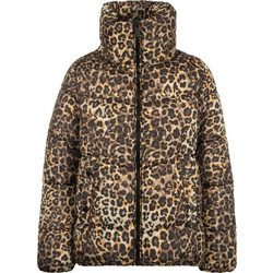 DKNY Γυναικείο Μπουφάν Χειμωνιάτικο Puffer Μακρύ Μπεζ DP5J9673-OHX