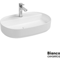Bianco Orbit Επικαθήμενος Νιπτήρας Μπάνιου Οβάλ Πορσελάνης 60x40cm Λευκός 508-31060-300