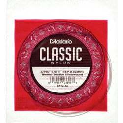 D'Addario J2706 Χορδή Κλασικής Κιθάρας E Nylon 43" Medium Tension