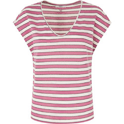 Pepe Jeans Khloe Γυναικείο Καλοκαιρινό Top Ροζ PL505835-363